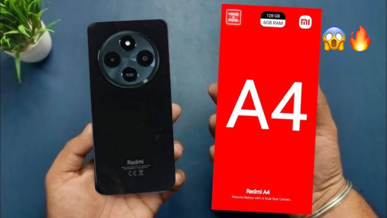 Redmi A4 5G launched in India, know its amazing features