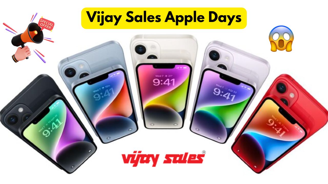 Vijay Sales Apple Days Bumper offers on iPhone 16, iPhone 15, don't miss the chance