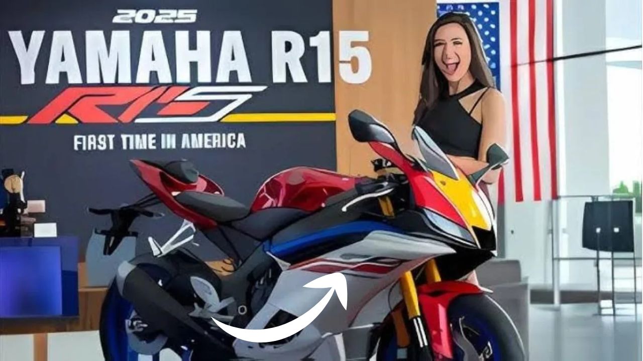 Yamaha R15 V5 competes with KTM, girls also liked this bike